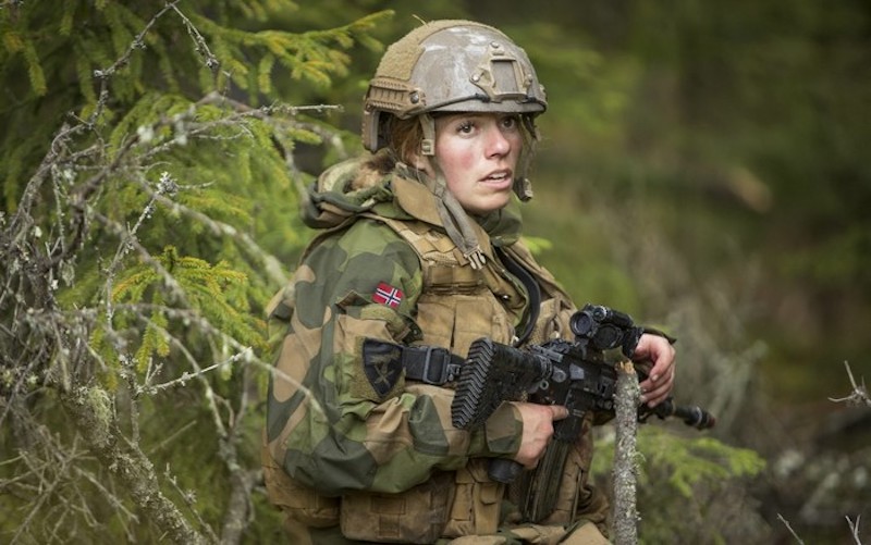 Женщины в армии Норвегии