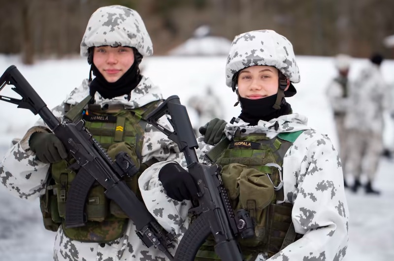 Женщины в армии Финляндии