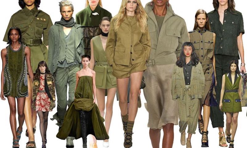 Что такое военный стиль одежды