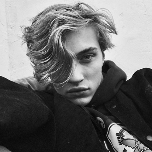 Lucky Blue Smith models 2017